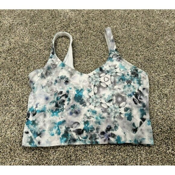 Lululemon Align Tank Kaleidofloral Multi Size 6 EUC - Picture 1 of 3